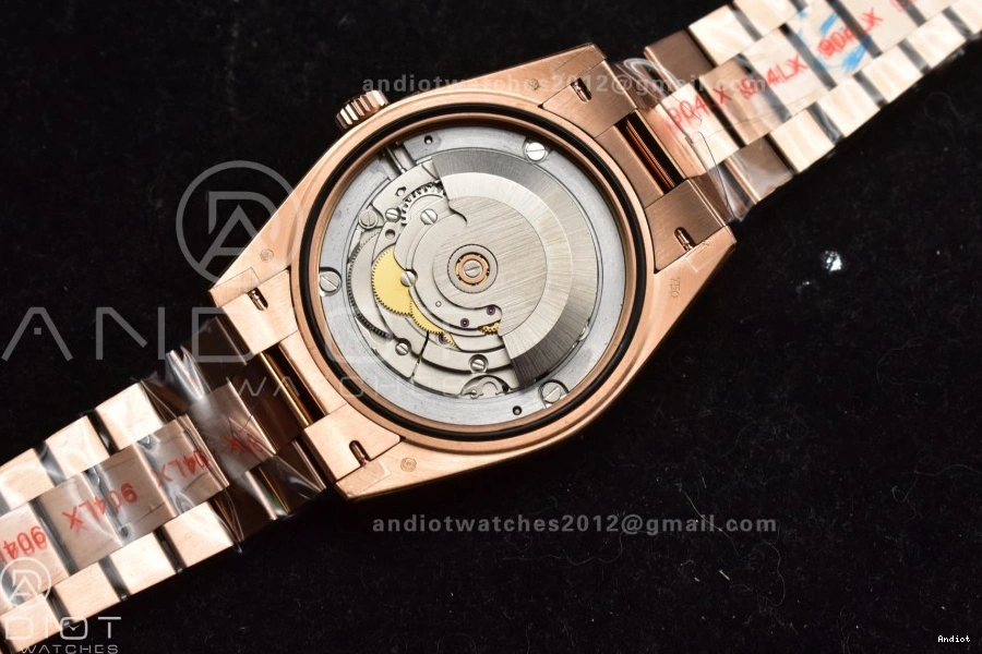 Steel Best V4 904L on Edition Bracelet Dial Ombre QF A2836 Slate (Gain Weight) President RG DayDate 40 0306